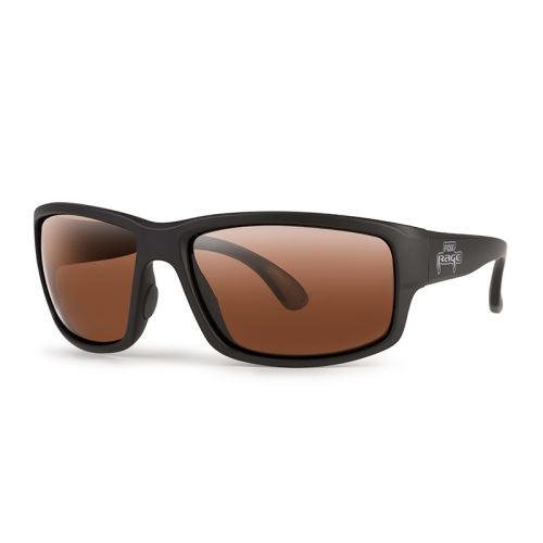 Fox Rage Okuliare Floating Wrap Dark Grey Sunglasses Brown Lenses With Mirror Finish