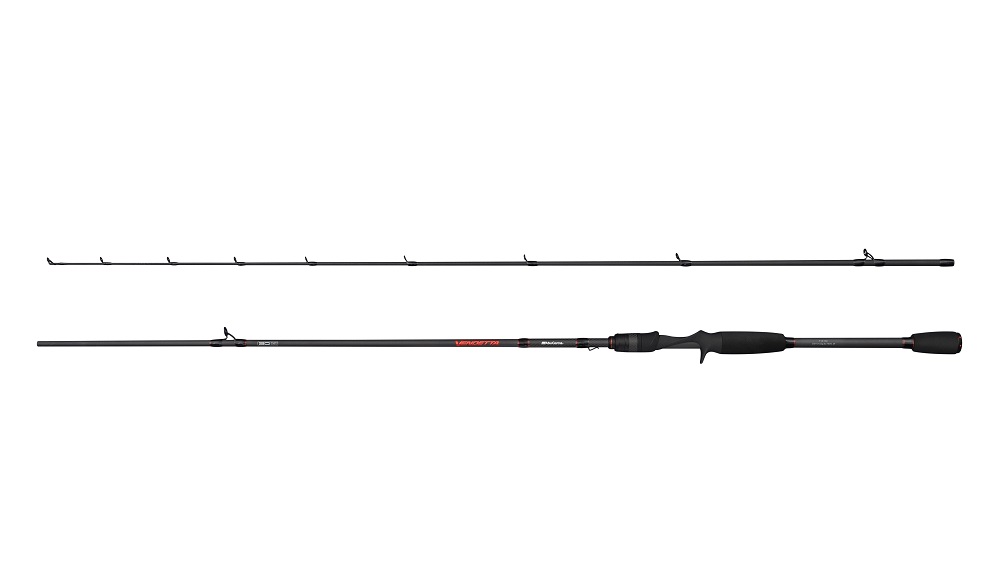 Abu garcia prút vendetta casting rod extra fast 1,98 m 8-32 g.
 •Kompletne prepracovaný blank z 30T karbónu •Rýchla akcia, ideálna na prívlač •Výrazne zlepšená citlivosť •Očká proti zamotaniu •Extrémne pohodlné sedlo navijaka