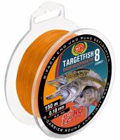 WFT Splietaná Šnúra TF8 Raubfisch Predator Oranžová 150 m - 0,08 mm 6 kg