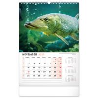 PGCZ Nástenný kalendár Rybársky 2025 SK 33×46 cm / SK (11)
