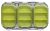 Daiwa Vodotesná Krabička Waterproof Sealed Unit Case 900 Zelená - 9 Priehradok