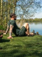 RidgeMonkey Kraťasy APEarel CoolTech Camo Edition Shorts (5)