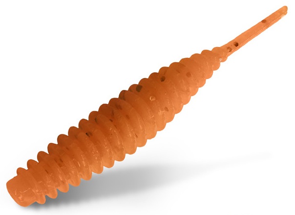 E-shop Delphin umelá gumová nástraha b! stinxgrub 4 cm 20 ks - cheese / orange