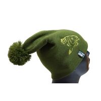 R-SPEKT Čiapka Pompom Beanie Khaki (1)