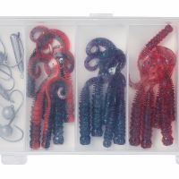 Savage Gear Set Nástrah Pro Grub Kit Mix Colors 52 ks (3)