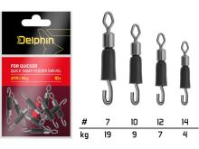 Delphin Rýchlostavce S Gumičkou FDR Quicker 10 ks - Veľkosť 10 Nosnosť 9 kg