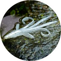 RedBass Gumová Nástraha Nymfa White G RedBass Gumová Nástraha Nymfa White G