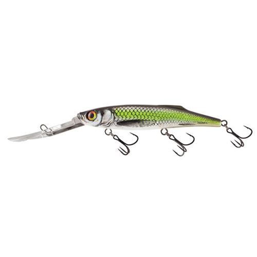 Salmo Wobler Freediver Super Deep Runner Silver Chartreuse Shad - 12 cm 24 g