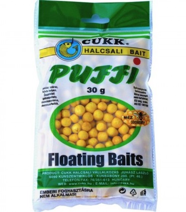 Cukk puffi small 30g 8mm - 12mm-cesnak