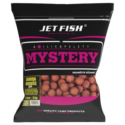 Jet Fish Boilie Mystery Jahoda/Moruša New 3 kg