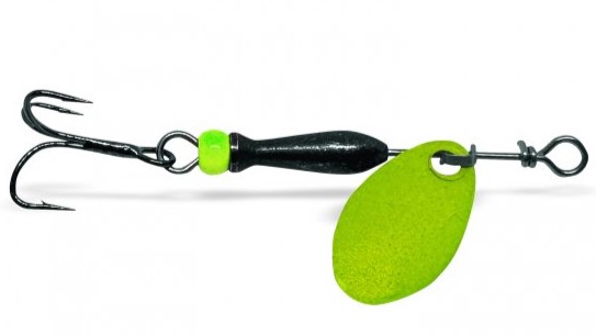 Jigovkycz rotačka classic fluo yellow (black/chartreuse body) - 0