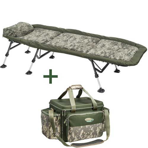 Mivardi Lehátko Stealth Flat6 + Kaprárska taška Stealth Zadarmo