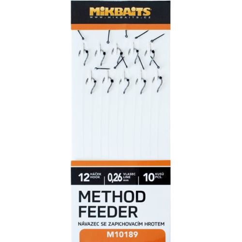 Mikbaits Method Feeder Nadväzce So zapichovacím Hrotom