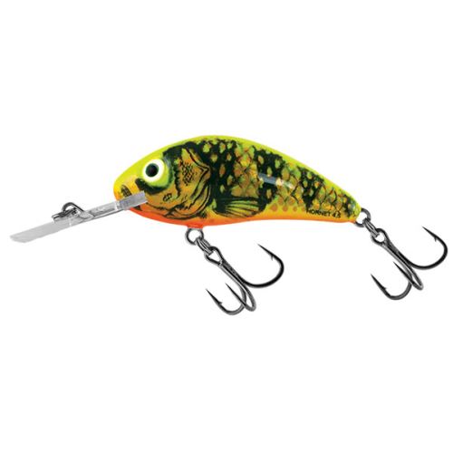 Salmo Wobler Rattlin Hornet Floating Gold Fluo Perch