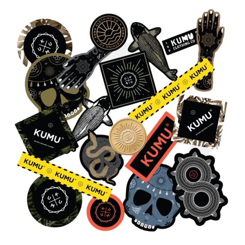 KUMU Balíček 20ks samolepek Stickermomb 2