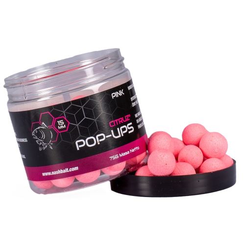 Nash Plávajúce Boilie Pop Ups Citruz Pink 75 g