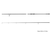 Delphin Prút Bomber 3,6 m (12 ft) 5 lb (1)