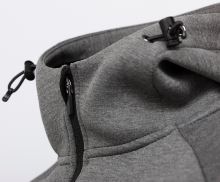 Savage Gear Mikina Tec Foam Zip Hoodie Dark Grey Melange - S (3)