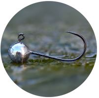 RedBass Bezprotihrotá Jigová Hlavička Sickle 5 ks 2 RedBass Bezprotihrotá Jigová Hlavička Sickle 5 ks 2