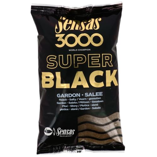 Sensas krmítková zmes 3000 Dark Salty (Čierne - slané) 1 kg