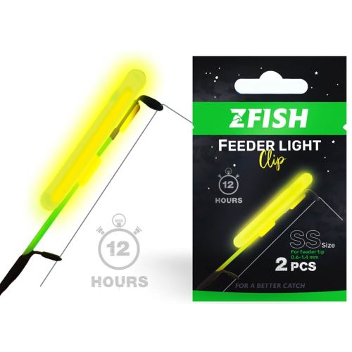 Zfish Chemické Svetlo Feeder Clip 2 ks