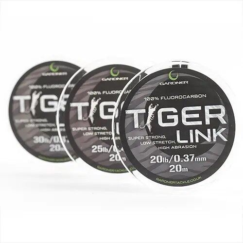 Gardner Fluorocarbonový Vlasec Tiger Link 20 m