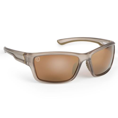Fox Okuliare Sunglass Trans Khaki Brown Mirror