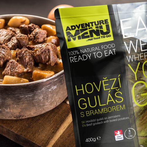 Adventure Menu Hovädzí Guláš So Zemiakmi