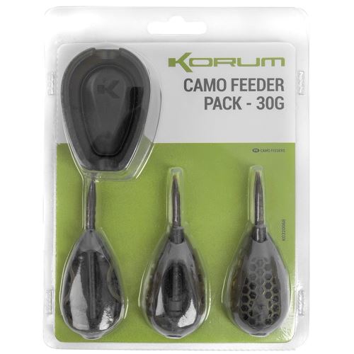 Korum Sada Krmítok Camo Feeder Pack 30 g