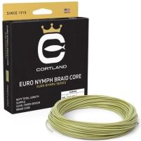 Cortland Muškarská Šnúra Euro Nymph Braid Core 022 Freshwater 90 ft - Level Sage Green