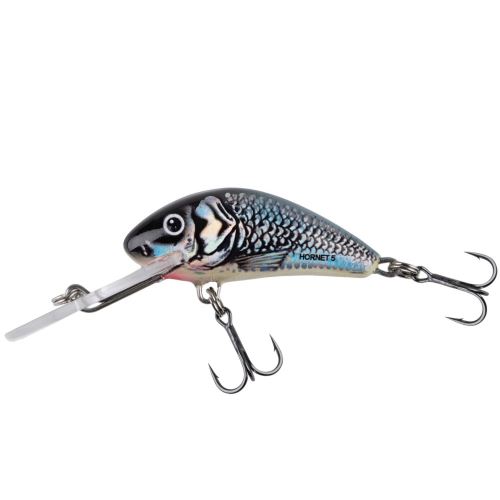 Salmo Wobler Hornet Sinking Holographic Grey Shiner