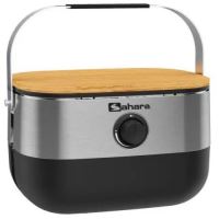 Meva Plynový Gril Piknik Párty Nerez 2,5 kW Prenosný