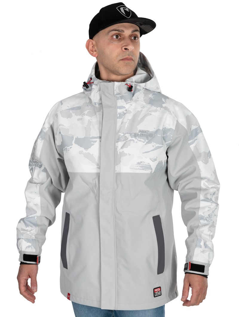 Fox rage bunda light camo rs triple layer jacket - xxl.