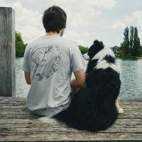 Giants Fishing Tričko Pánské Kapor s Kostrou Sivé (1)