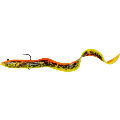 Savage Gear Gumová nástraha Real Eel 30 cm 80 g Olive Pearl 1ks