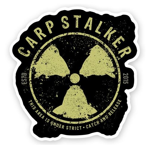 4ANGLERSDESIGN Samolepka 96 Carp Stalker