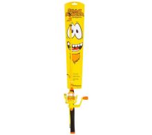 Shakespeare Detský Set Prút S Navijakom A Vlascom Catch a Monster Yellow Spin Set 1,40 m Shakespeare Detský Set Prút S Navijakom A Vlascom Catch a Monster Yellow Spin Set 1,40 m