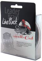 Hell-Cat Nadväzcová Šnúra Leader Braid Line Black 20 m (3)