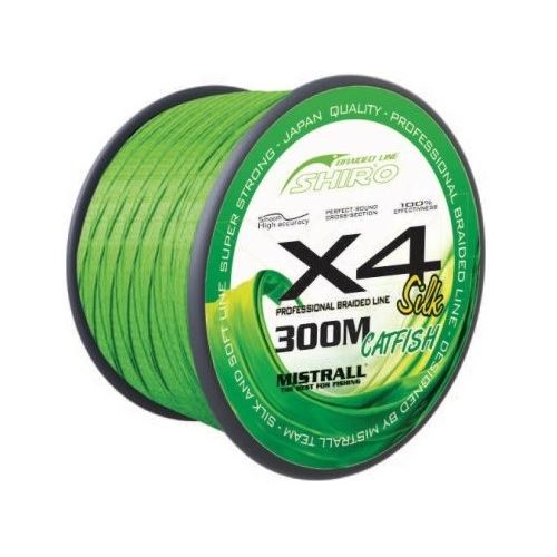 Mistrall Splietaná Šnúra Green Catfish 300 m