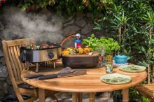 Meva Plynový Gril Piknik Párty Nerez 2,5 kW Prenosný (2)