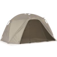 Nash Bivak Titan Hide Pro + Moskytiérový Predný Panel Mozzi Infill+ Nepremokavý Predný Panel Waterproof Infill + Zimný Prikrývka Overwrap (5)