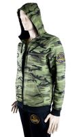 Mikbaits Mikina Zip Up Camou