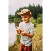 Giants Fishing Tričko Detské Kaprík Šedé (2)