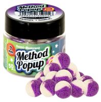 Benzar Mix Plávajúce Boilies Pop Up Bicolor Method 7 mm (4)