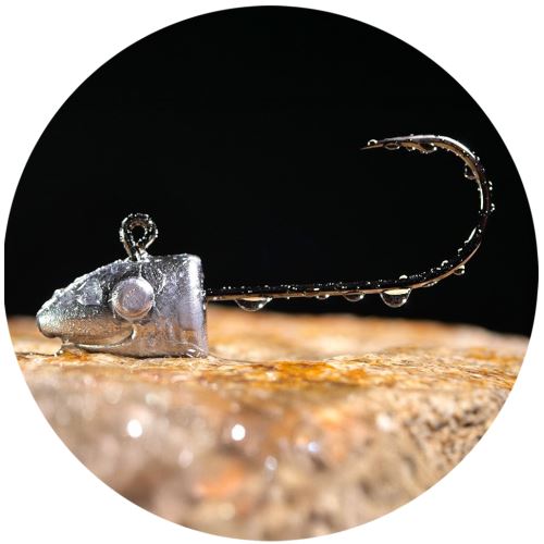 RedBass Jigová Hlavička Bullet Sickle 5 ks 7/0