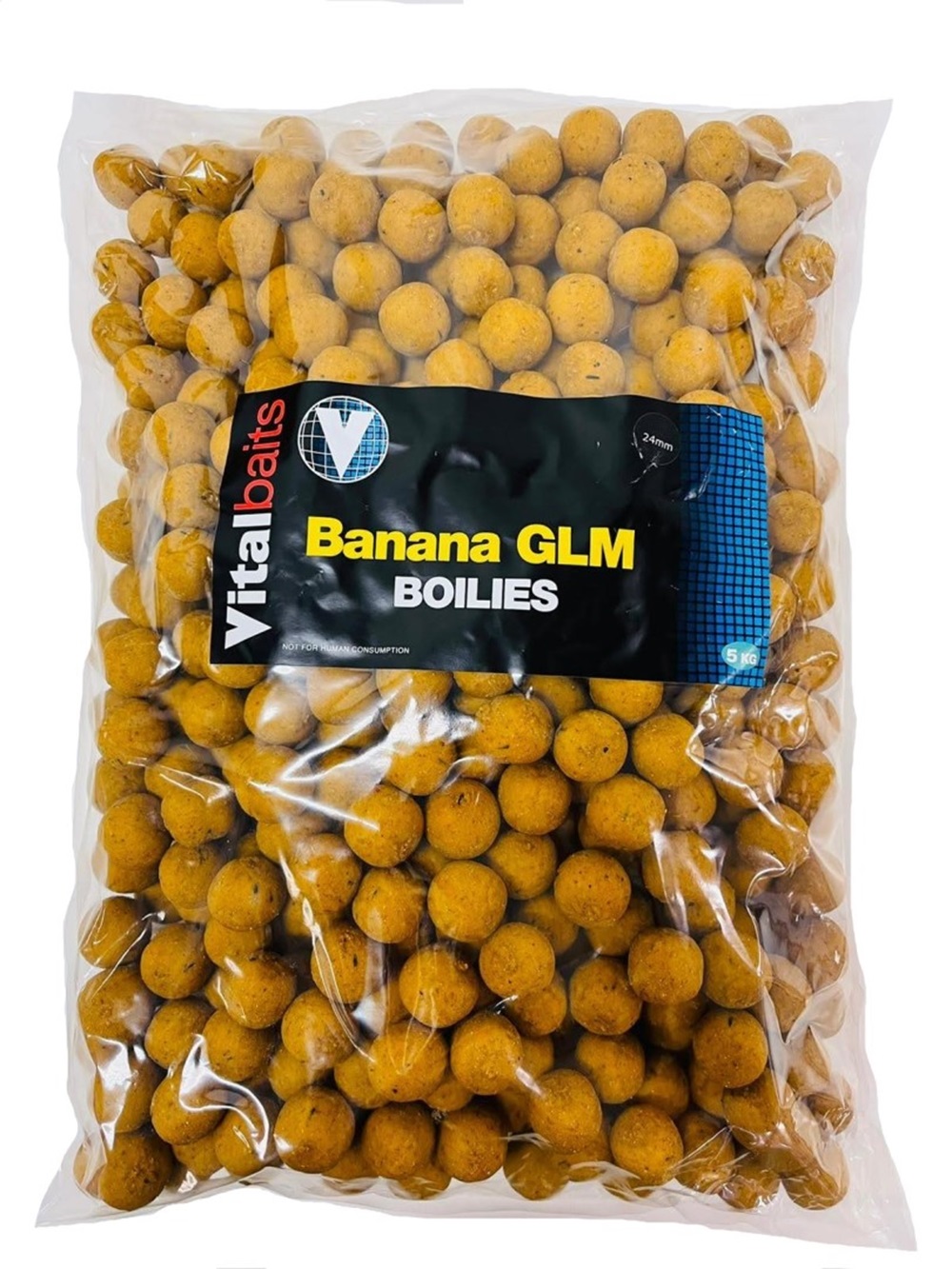 Vitalbaits boilies banana glm - 5 kg 20 mm