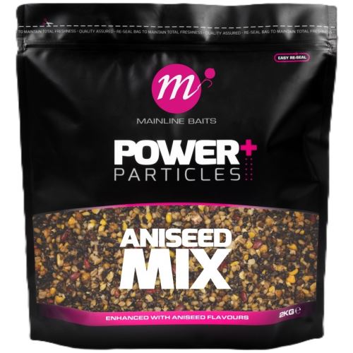 Mainline Ochutený Partikel Power+ Aniseed Mix 2 kg