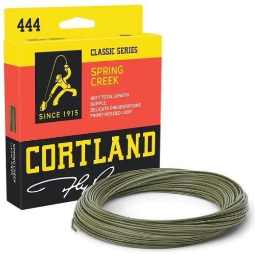 Cortland Muškárska Šnúra 444 Classic Spring Creek Freshwater Olive 90 ft