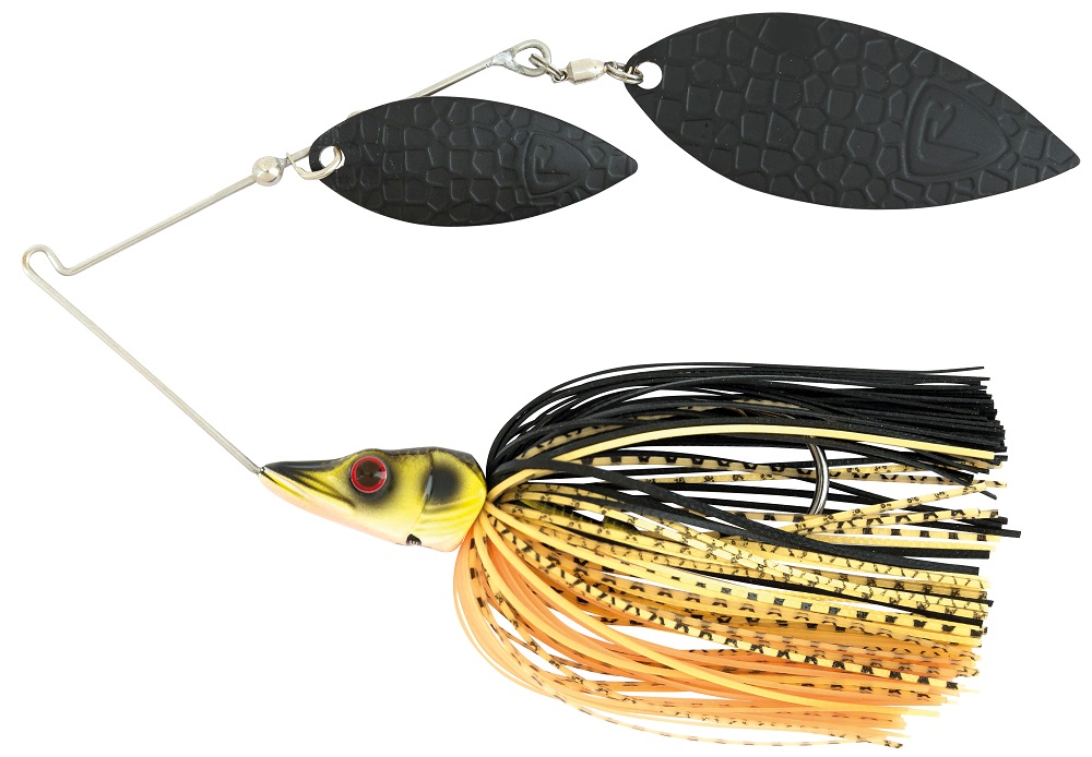 Fox rage blyskáč spinnerbaits black gold-7 g