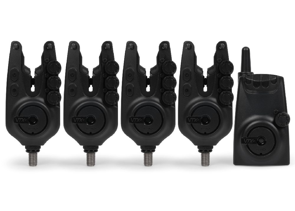 E-shop Avid carp sada signalizátorov vtx+ bite alarm set - 4+1